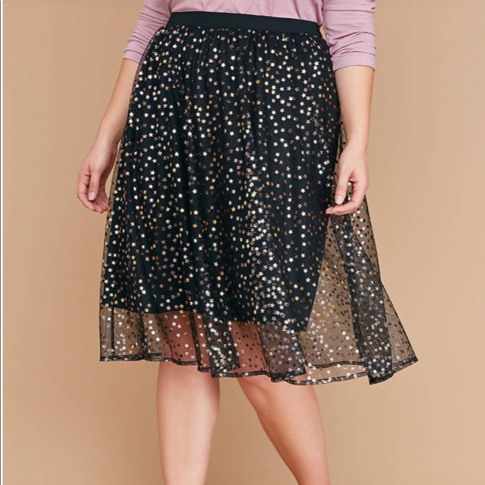 Lane Bryant star skirt